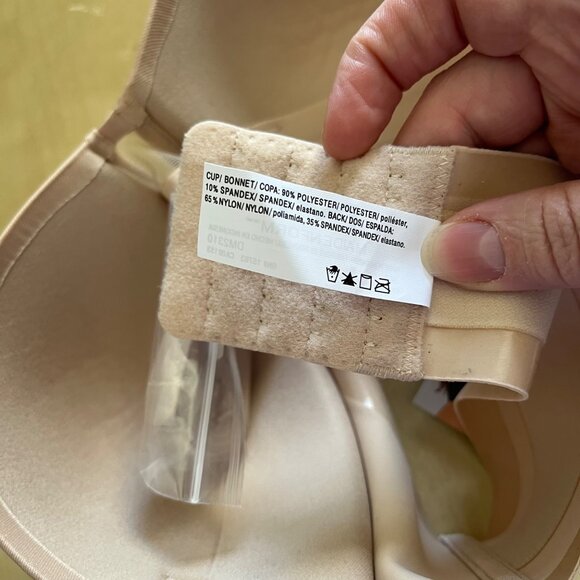 Maidenform 34A Beige Dreamwire Strapless Multiway No Poke Bra - Picture 2 of 7